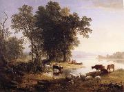 Asher Brown Durand, Hudson River Looking Toward the Catskill